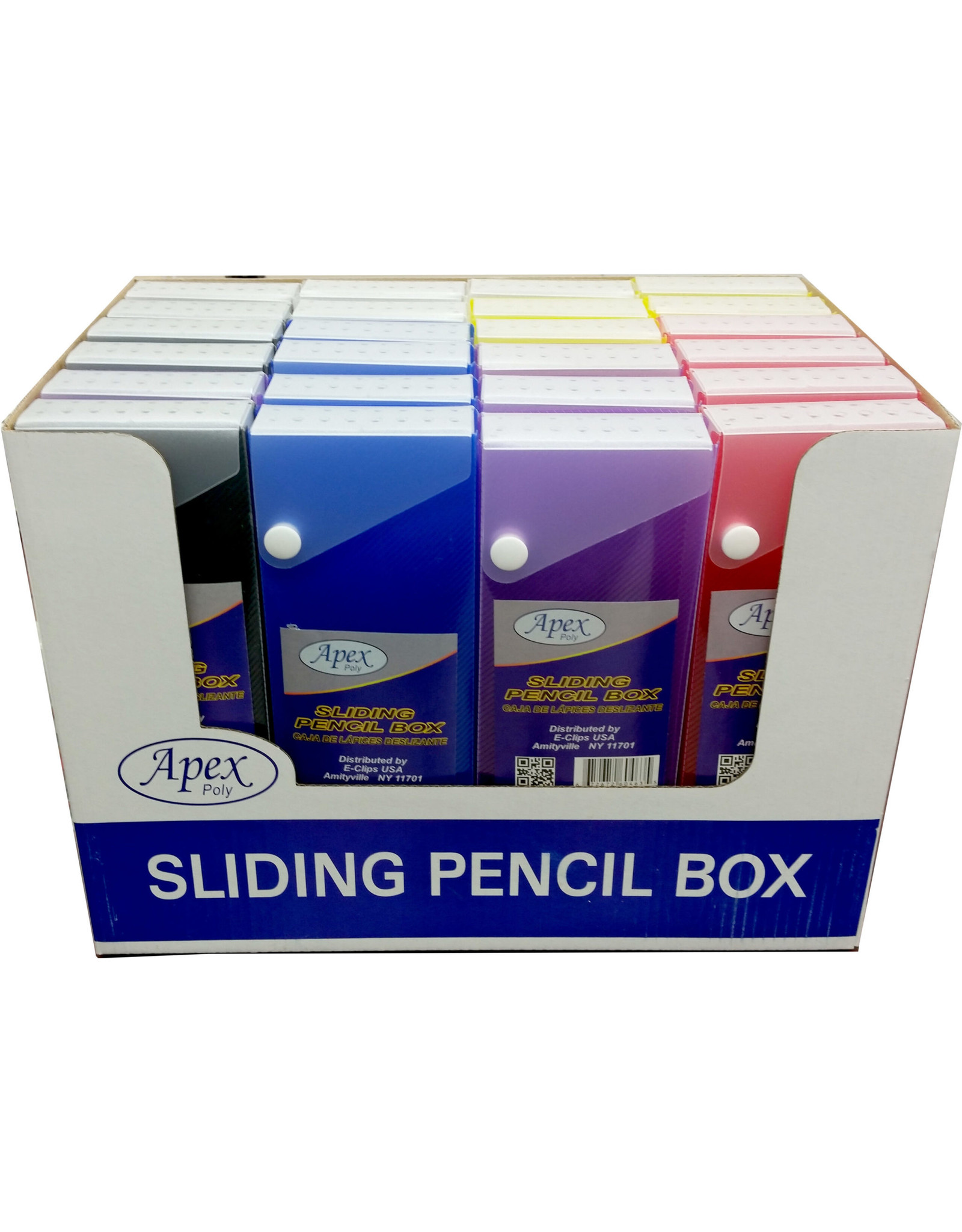 SLIDING PENCIL BOX