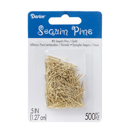 Sequin Pins Gold - 082676371752