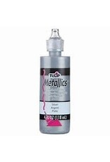 TULIP FABRIC PAINT: METALLIC SILVER 4OZ