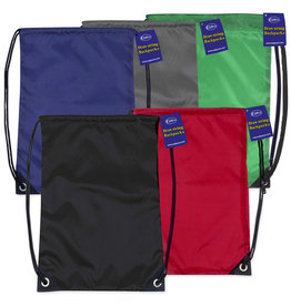 DRAW STRING - BACK PACK ASSORTED CLRS