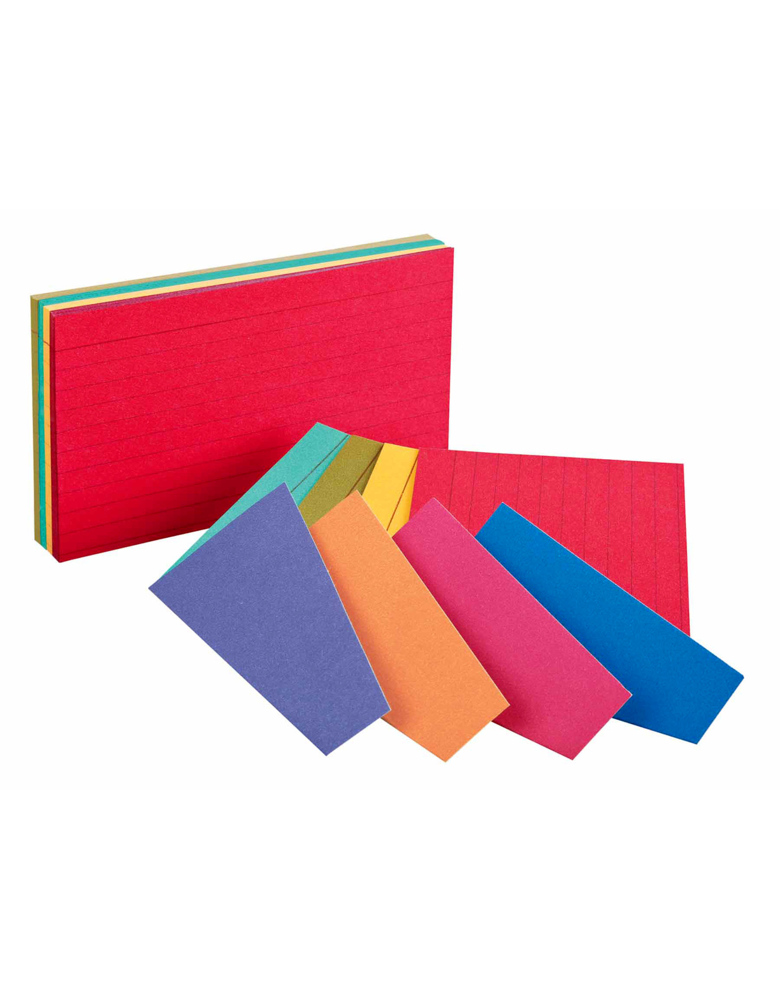 INDEX CARDS OXFORD 4x6 asst clr