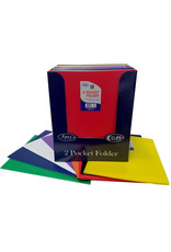 Poly 2 Pocket Folder w/ holes