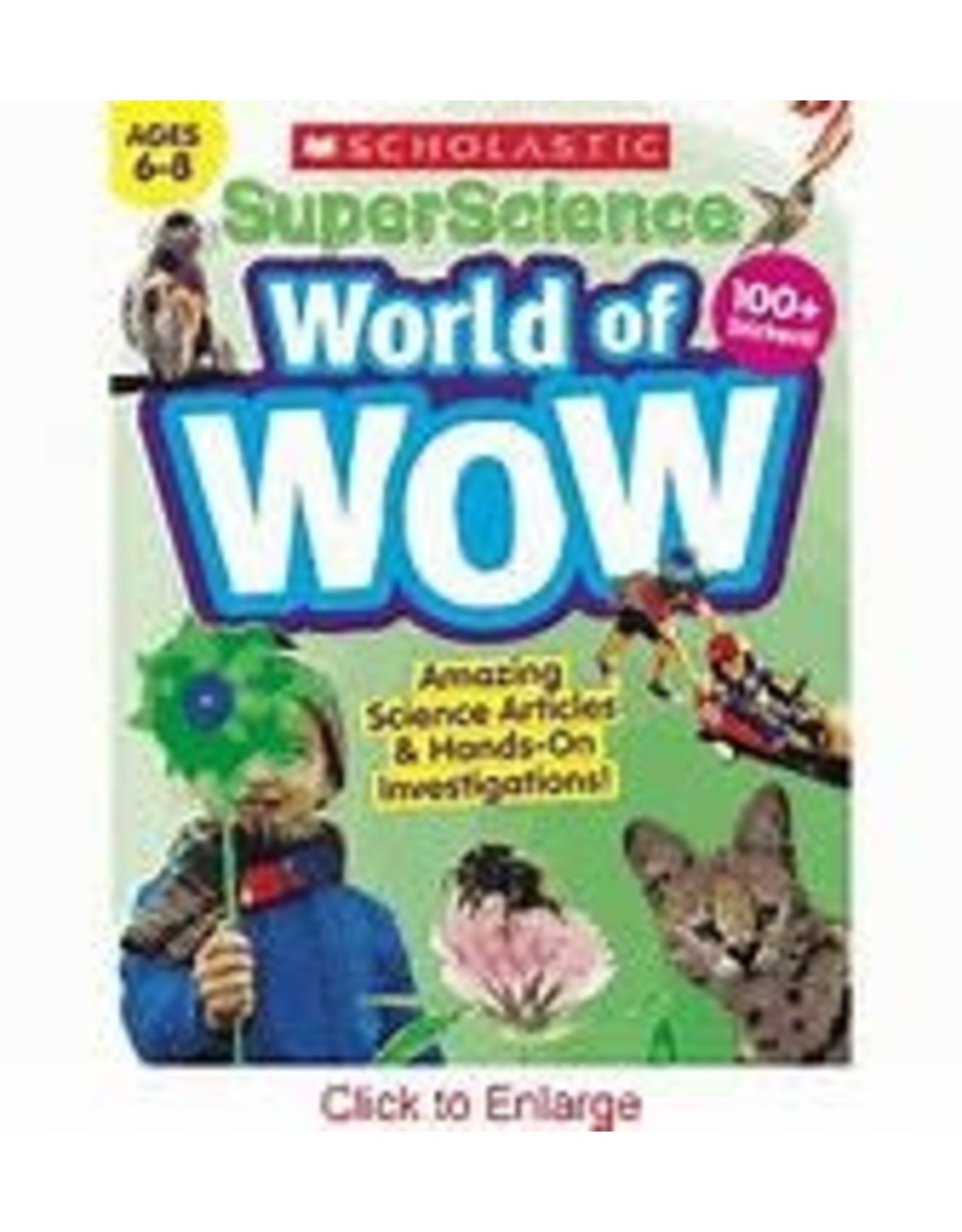 BOOK: SUPER SCIENCE WORLD OF WOW GR 4-6