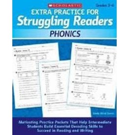 BOOK: EXTRA PRACTICE FOR STRUGGLING READERS: PHONICS