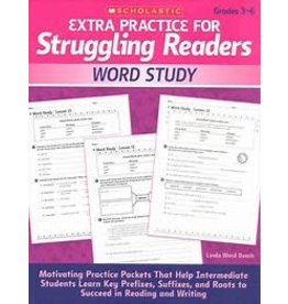 BOOK: EXTRA PRACTICE FOR STRUGGLING READERS: WORD STUDY