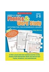 BOOK: WEEK BY WEEK PHONICS AND WORD STUDY GR3-6