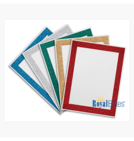 POSTER BOARD: 11"X14" ASSORTED GLITTER 5 PACK