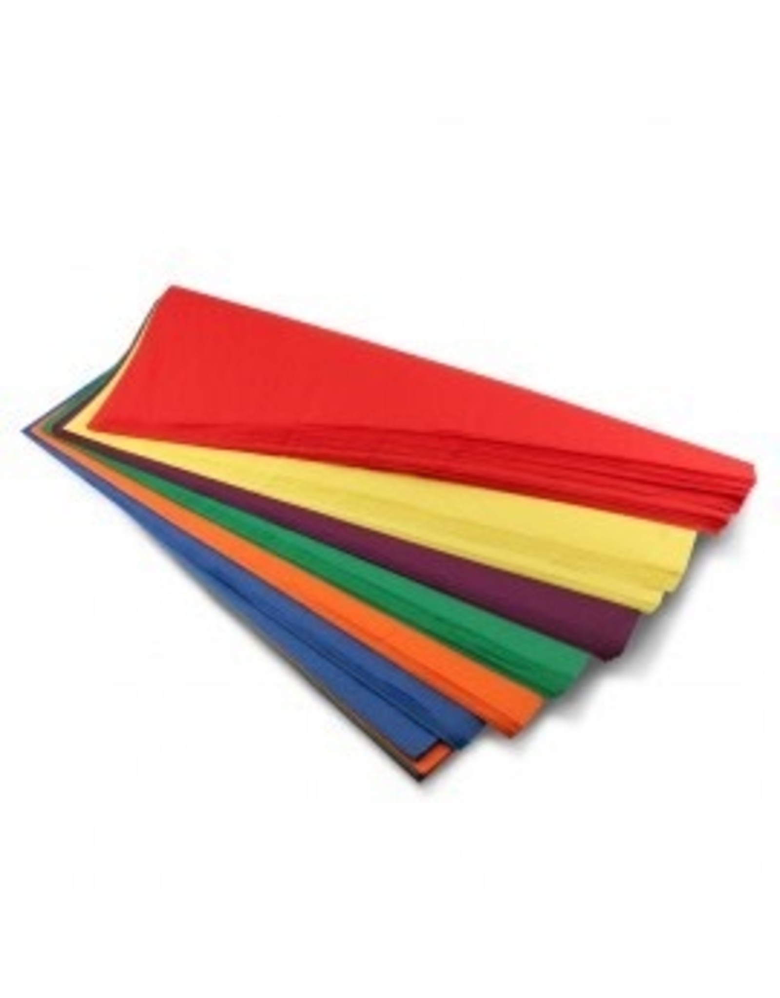 TISSUE PAPER: 20"X30" ASSORTED COLORS 24 SHEET