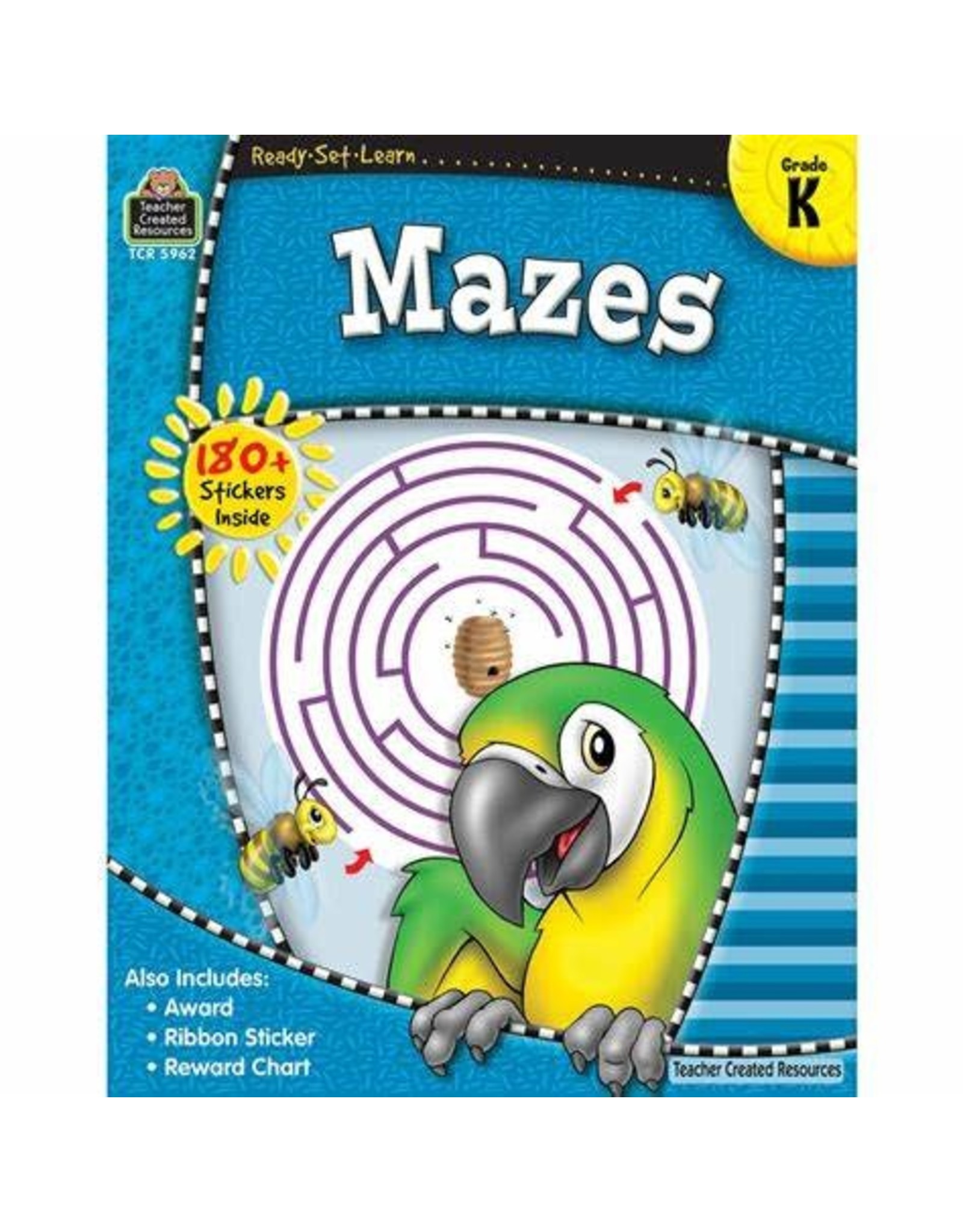 Teacher Created Resources BOOK: READY SET LEARN MAZES GR.K