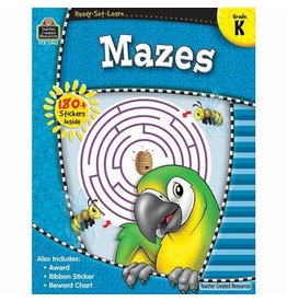 Teacher Created Resources BOOK: READY SET LEARN MAZES GR.K