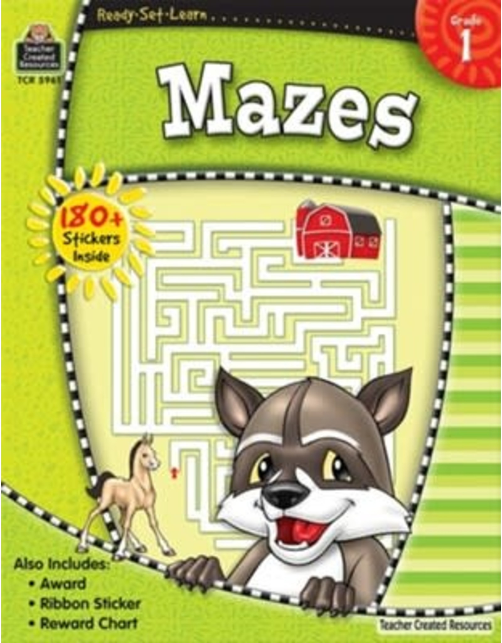 BOOK: READY SET LEARN MAZES GR.1