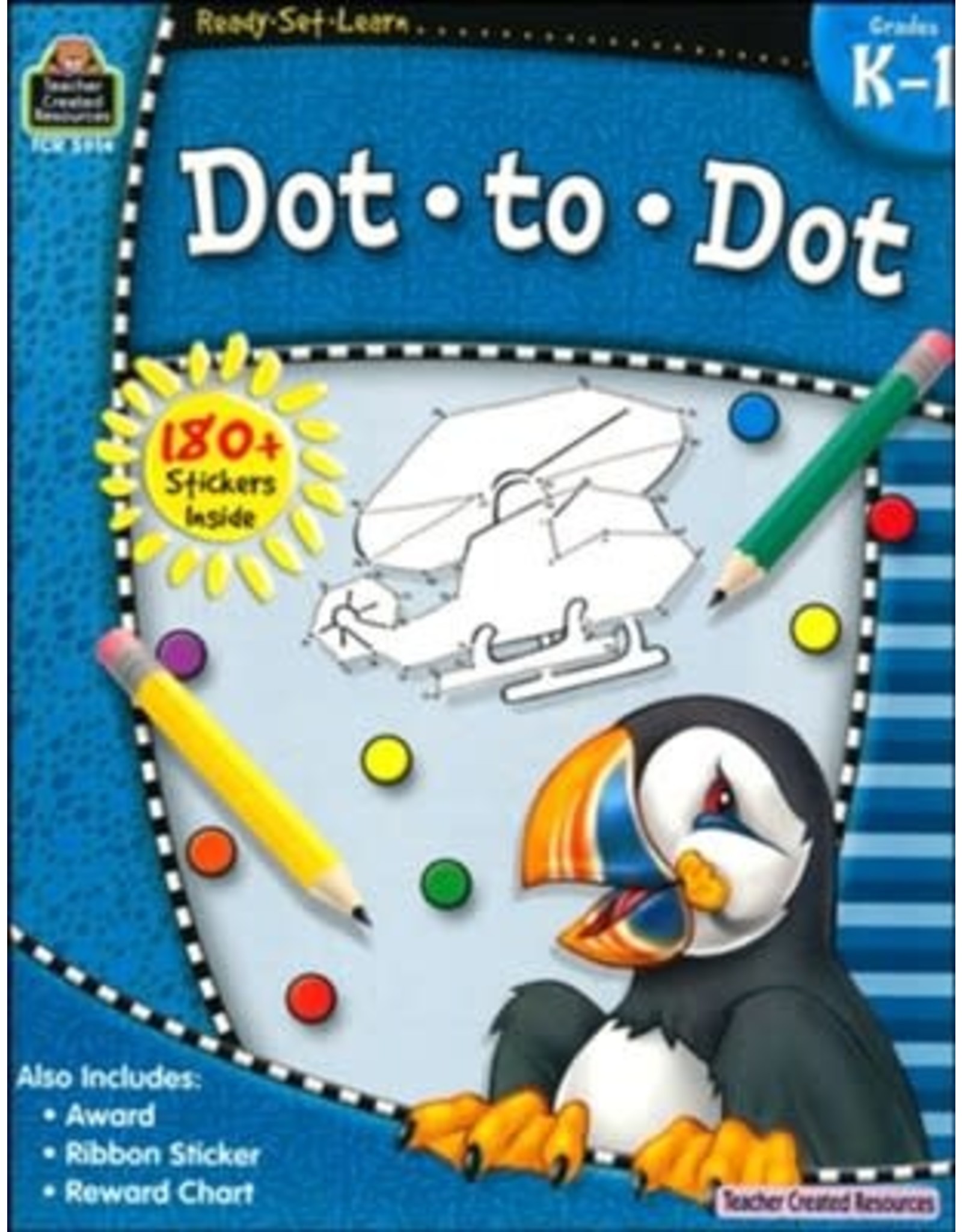 Teacher Created Resources BOOK: READY SET LEARN DOT TO DOT GR. K-1