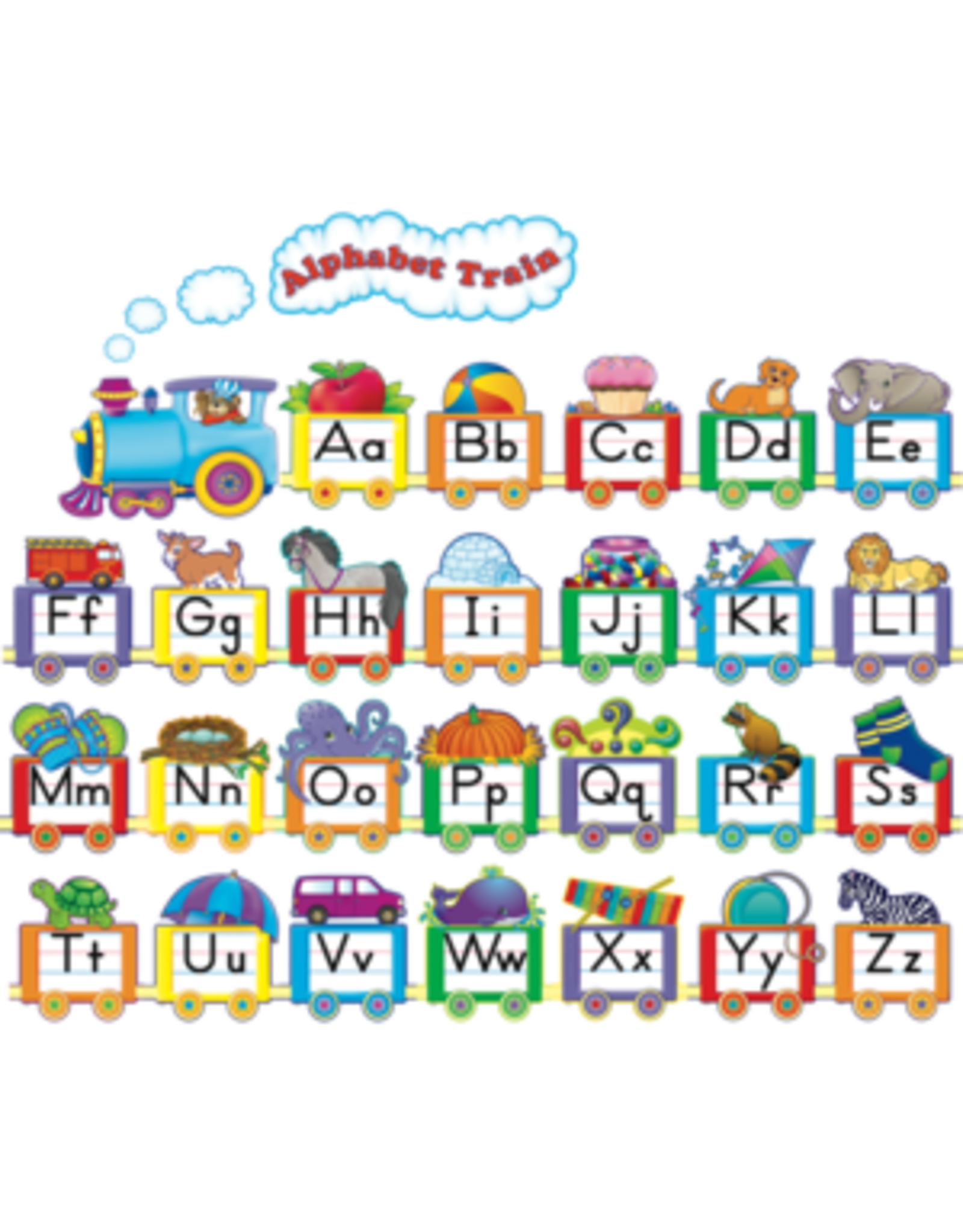 BULLETIN BOARD SET: ALPHABET TRAIN