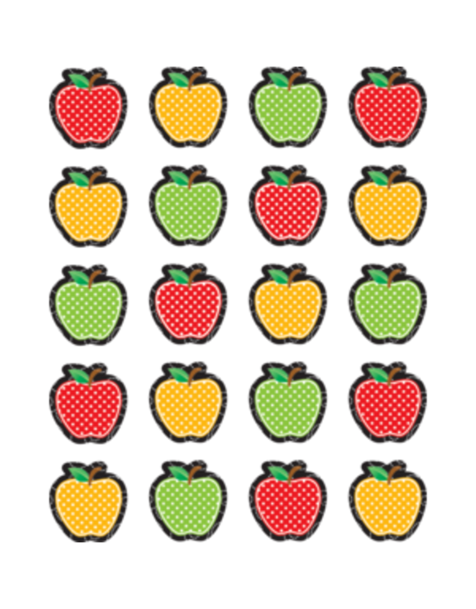 STICKERS: DOTTY APPLE - 120 STICKERS