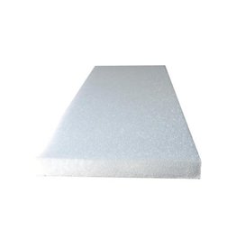 STYROFOAM BOARD: 12"X5"X1.25" - WHITE