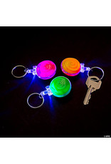 LIGHT-UP LOLLIPOP KEYCHAINS PKG/12