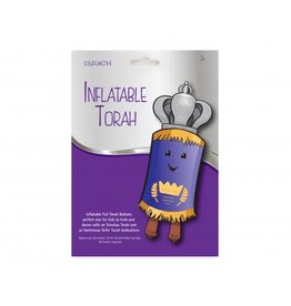 INFLATABLE TORAH BALLOON 21.5 INCHES TALL