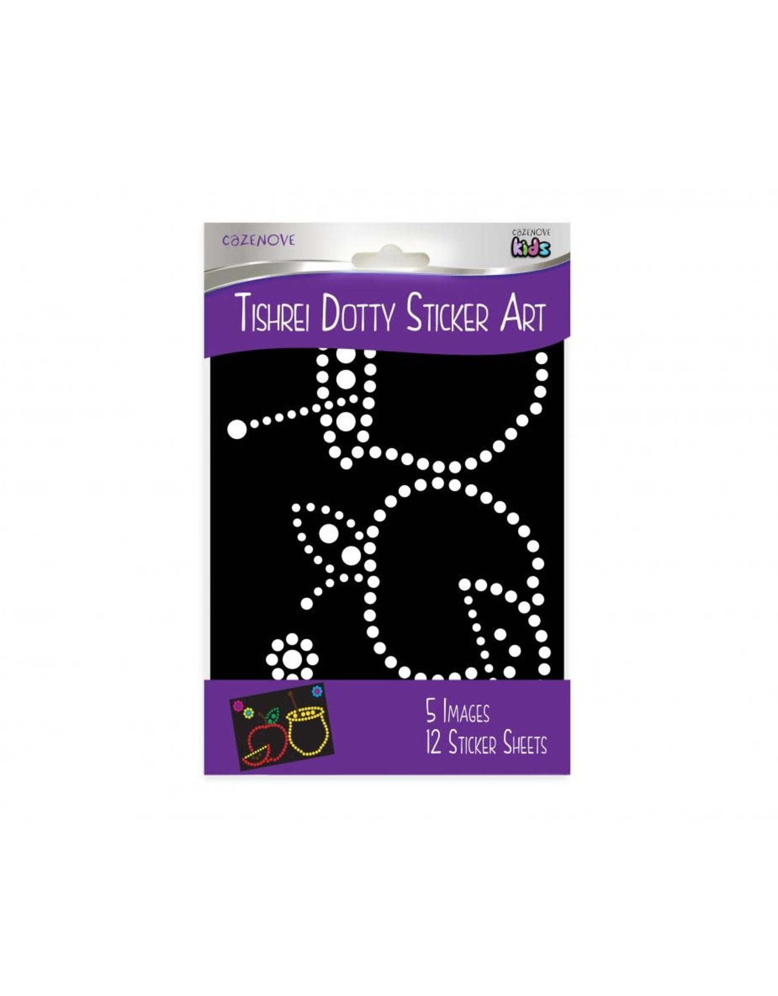 TISHREI DOTTY STICKER ART
