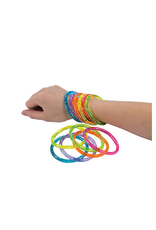 BRACELET WATER GLITTER 12PCS