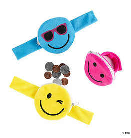 COIN PURSE SLAP BRACELET 12 PACK