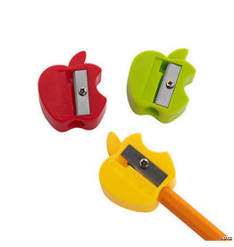 APPLE SHAPED PENCIL SHARPENER