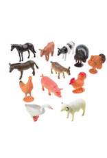 FARM ANIMALS 3" Long 12 PACK