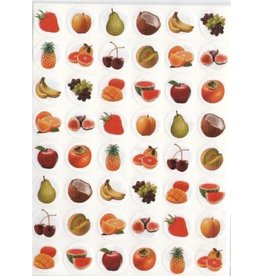 STICKERS: FRUIT ASSORTMENT 10 SHEETS