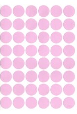 COLOR CODING STICKER: ¾", ROUND PINK - 32 SHEETS