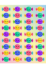 RANENU STICKERS  CANDY 1" - 6 SHEETS