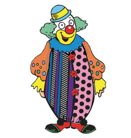 CUT OUTS: CLOWN 20 PACK