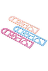 6" STENCIL RULER 36 PACK