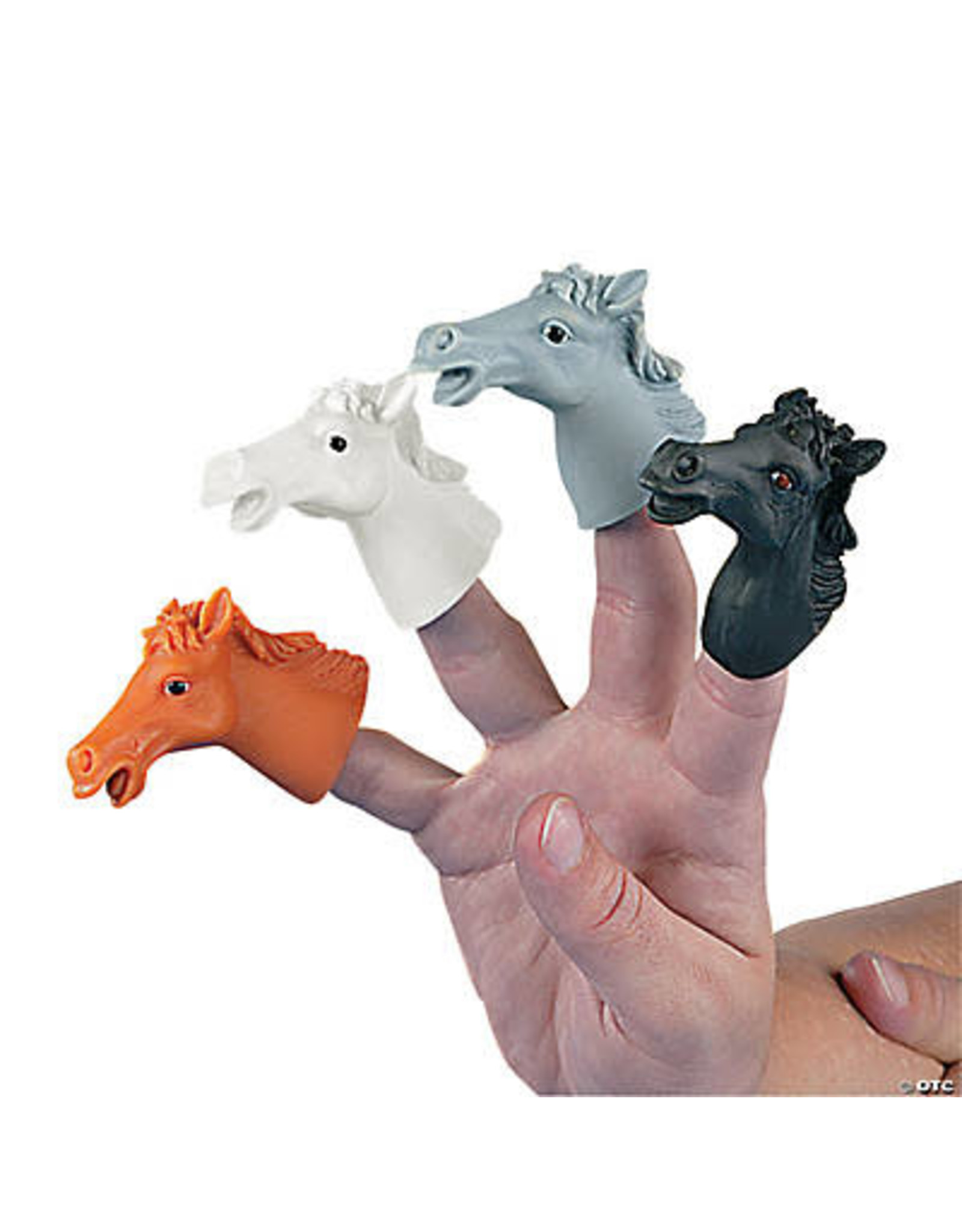 HORSE FINGER PUPPETS BAG/12pcs
