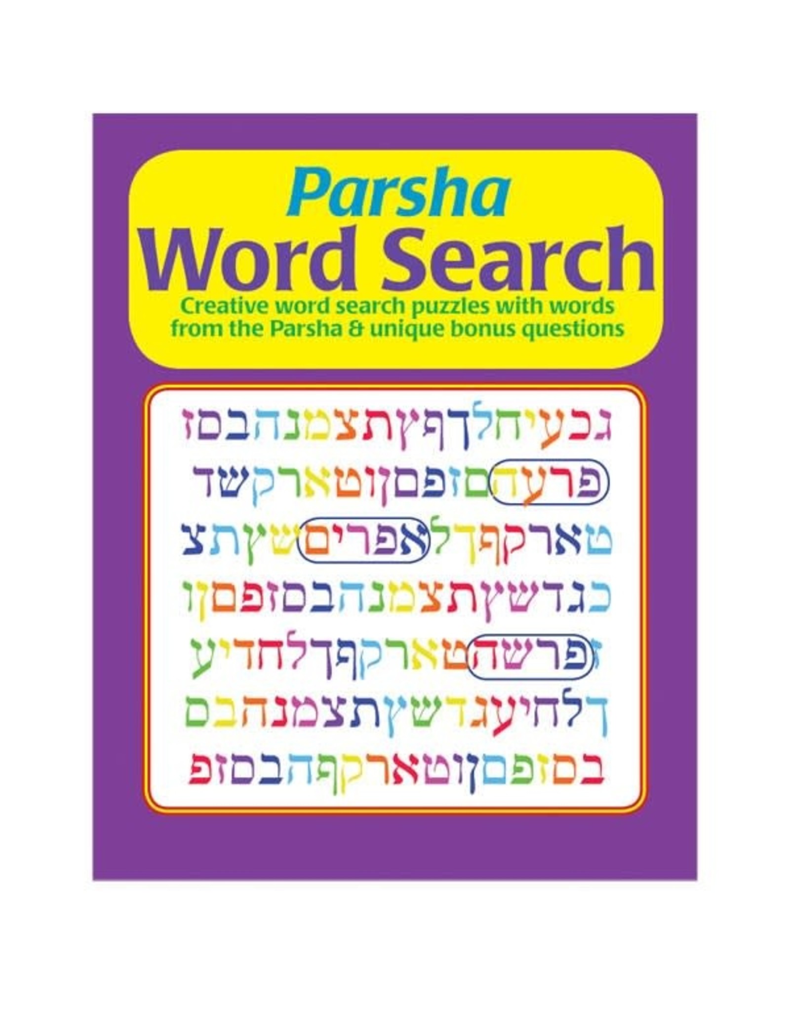 BOOK PARSHA WORD SEARCH Creative Kids
