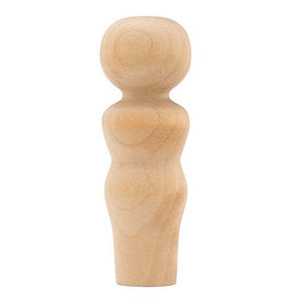 WOOD PEOPLE - MENTCHIES 2¼" - MOM