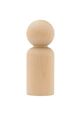 WOOD PEOPLE - MENTCHIES 2¼" - DAD