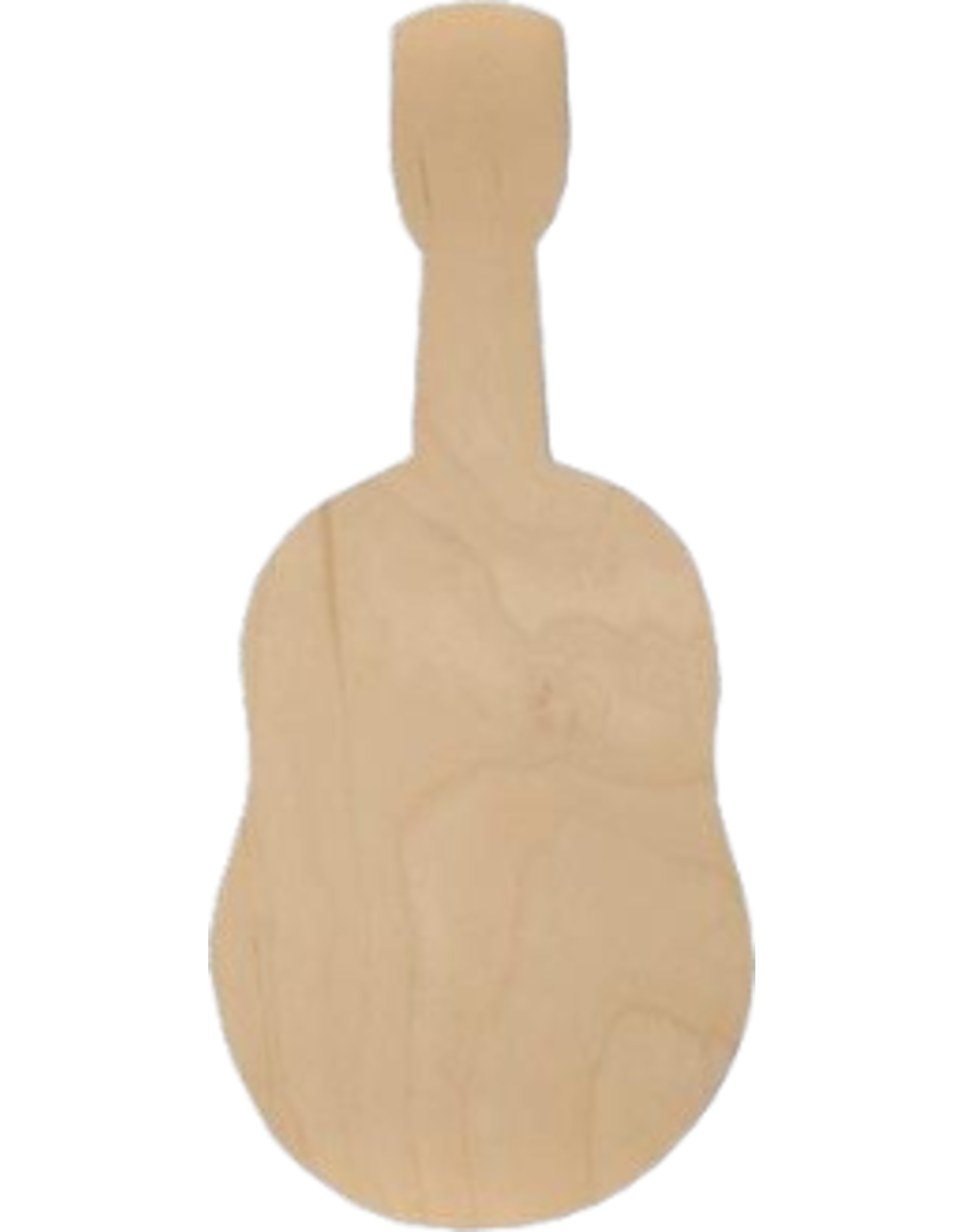 WOOD GUITAR 14"X6"