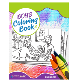 incento magic BOYS COLORING BOOK - 23 PAGES