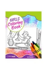 incento magic GIRLS COLORING BOOK  - 24 PAGES