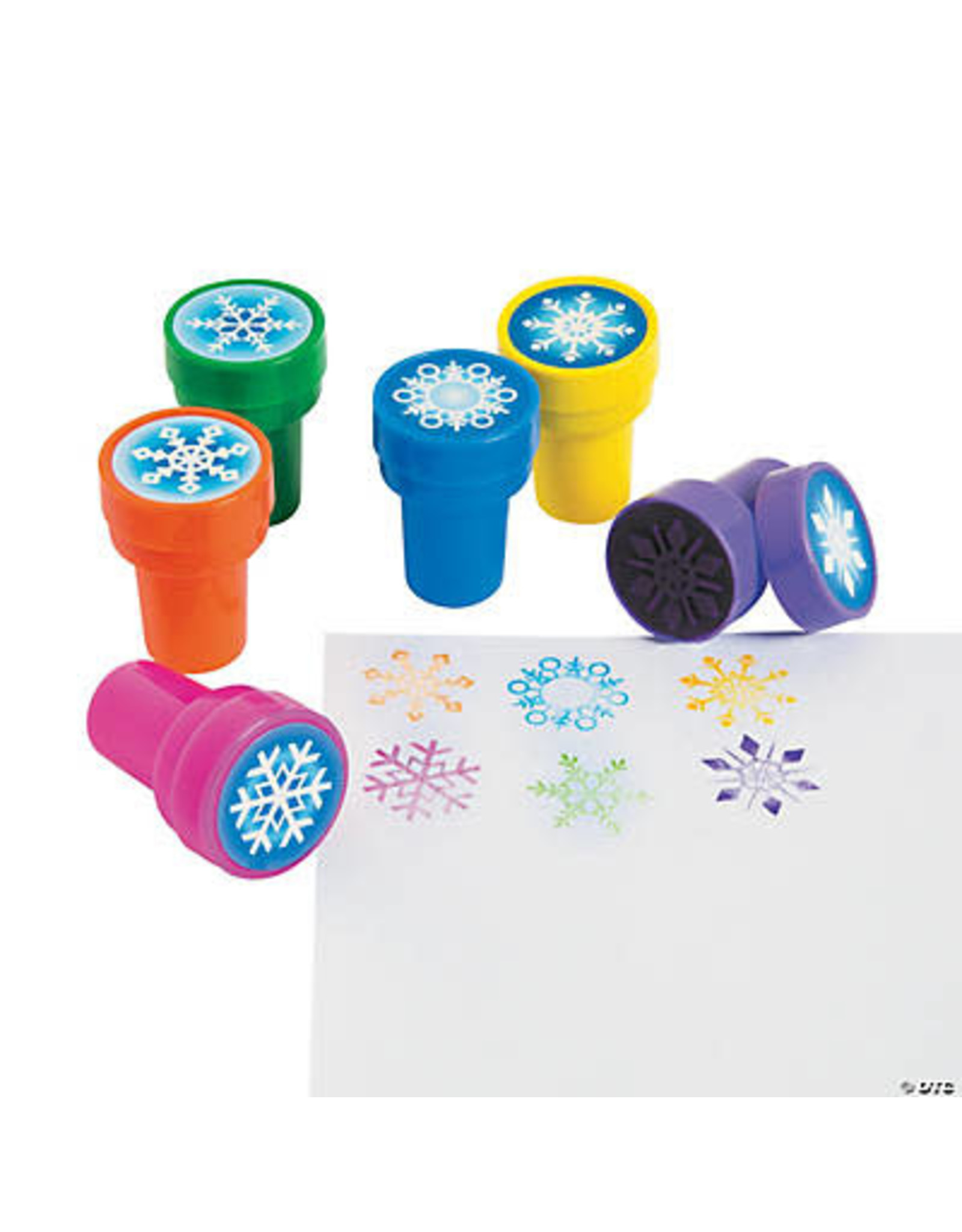 STAMP:  SNOWFLAKE - 6 PACK