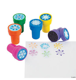 STAMP:  SNOWFLAKE - 6 PACK