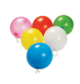 PUNCH BALLOON: 10" - 50 PACK
