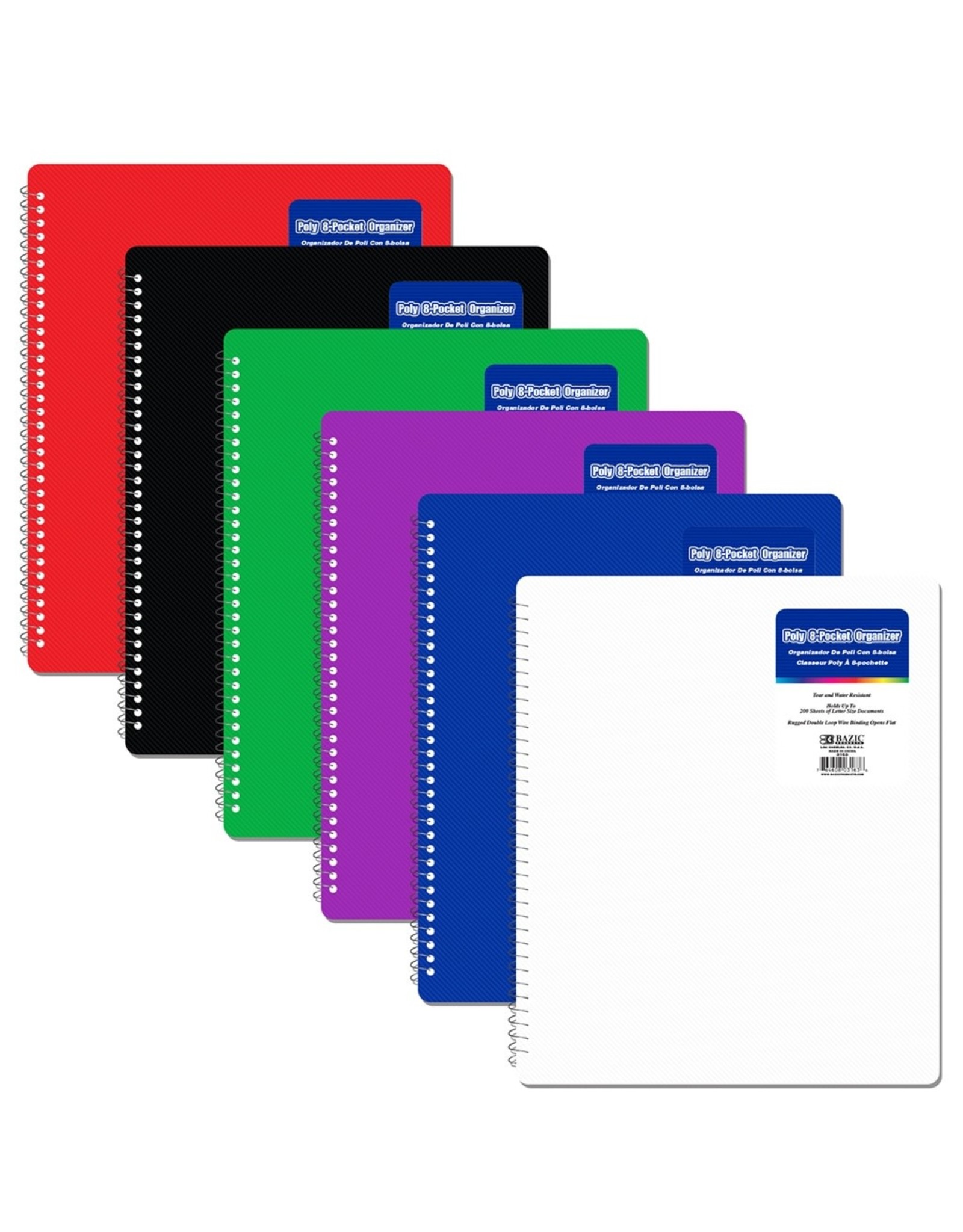 POLY 8 - POCKET  PORTFOLIO FOLDER
