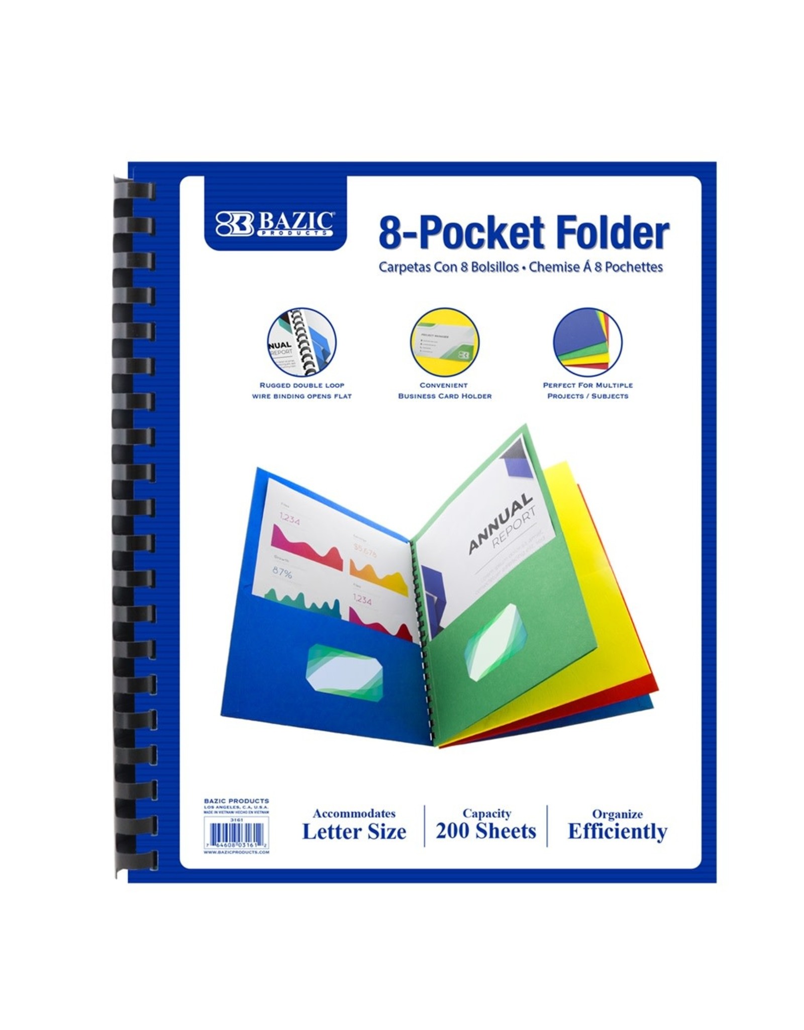 8  POCKET PORTFOLIO FOLDER