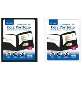 PORTFOLIO - 2-POCKET VIEW CVR FOLDER