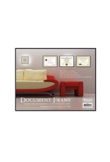 FRONT LOADING DOCUMENT FRAME W/ GLASS COVER