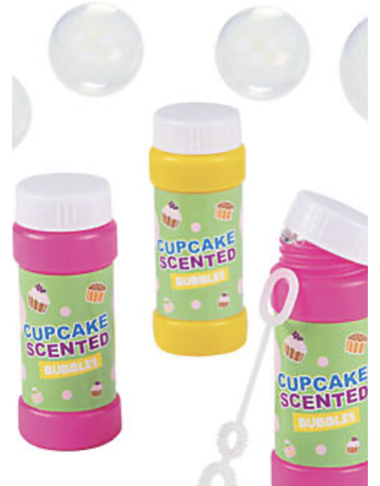 BUBBLES CUPCAKE SCENTED 12CT 12PCS