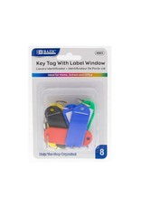 KEY TAG W/ LABEL WINDOW