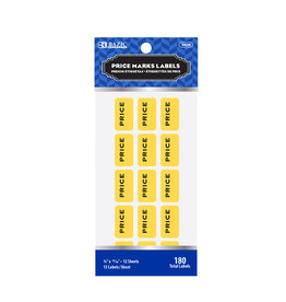 YELLOW PRICE MARK LABEL