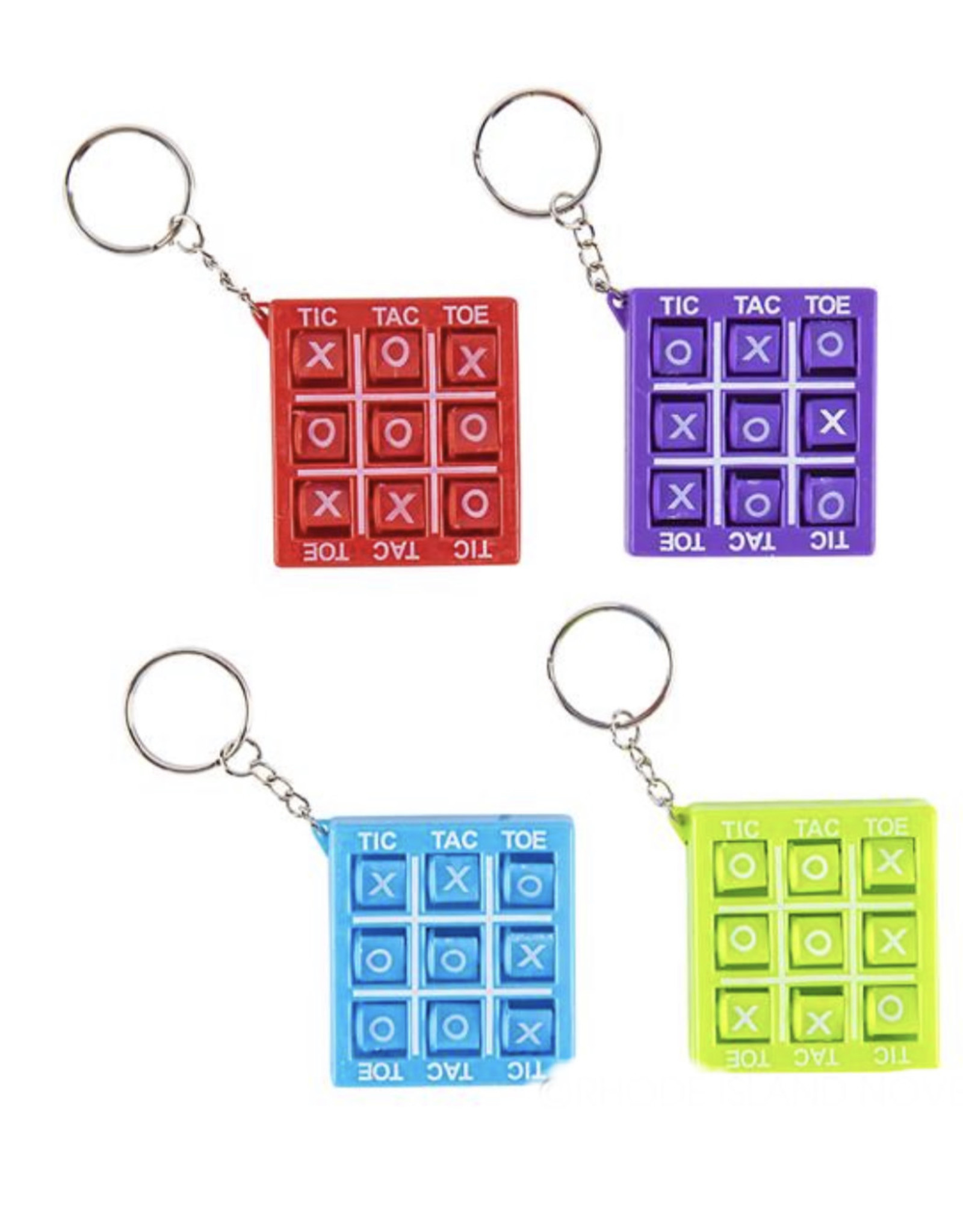TIC TAC TOE KEYCHAIN 12 PACK