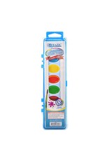 PAINT -  WATERCOLOR WASHABLE  8 COLORS PAN SET WITH BRUSH